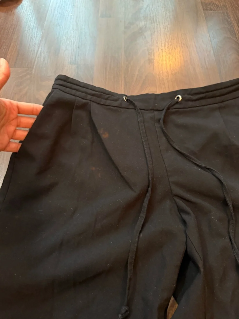 Zara Black Drawstring Pants - Picture 5 of 9